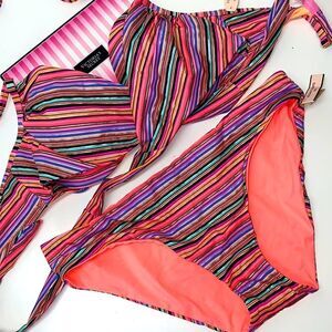🔥VICTORIA SECRET SWIMSUIT 2pc 36D push-up // small New #2